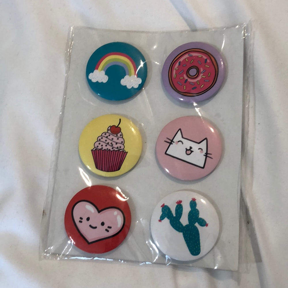 Assorted pins